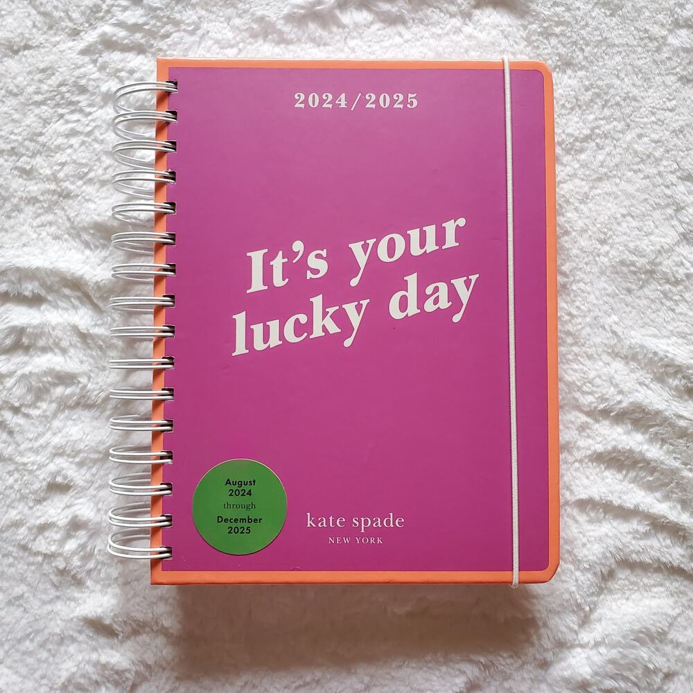 Kate Spade New York 17 Months 2024-2025 Planner Read Description
